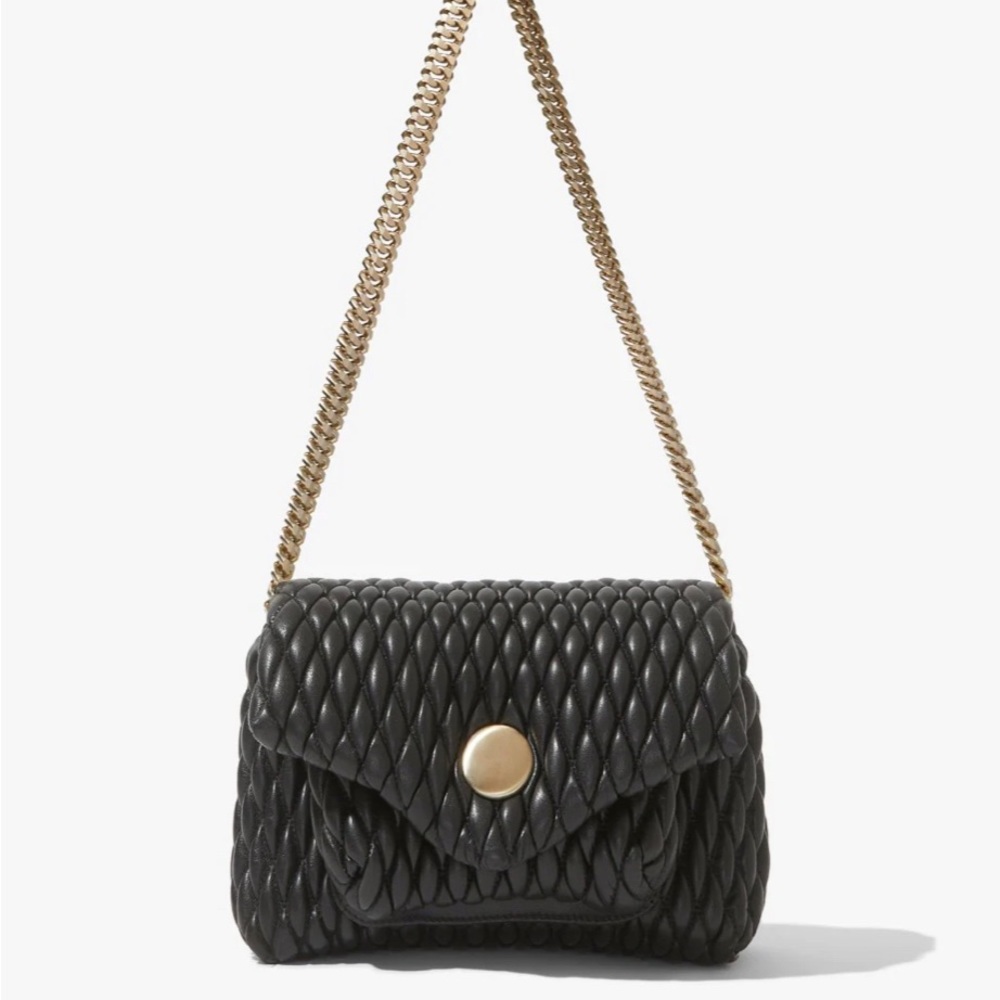 Proenza Schouler Small Quilted PS Harris Bag Black BNWT $1995